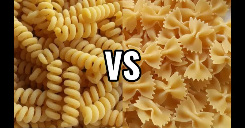 Farfalle vs. Fusilli