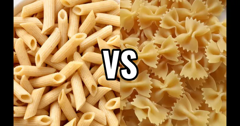 Farfalle vs. Penne