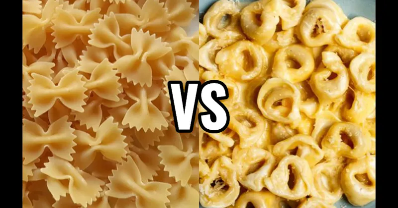 Farfalle vs. Tortellini