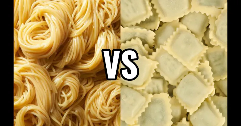 Ravioli vs. Spaghetti