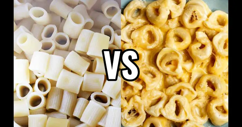 Rigatoni vs. Tortellini