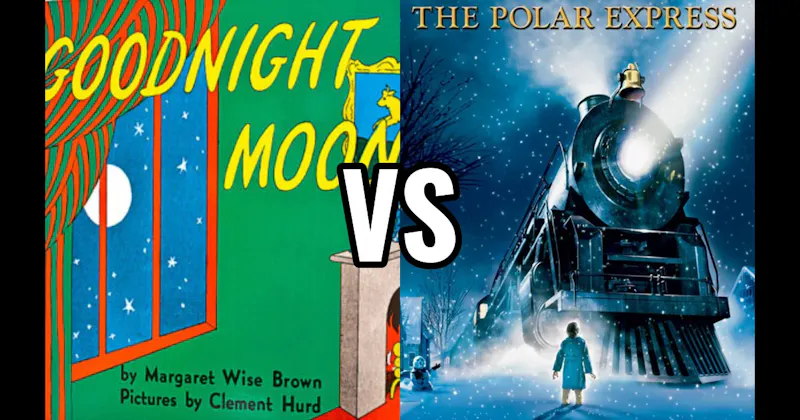Goodnight Moon vs. The Polar Express Book
