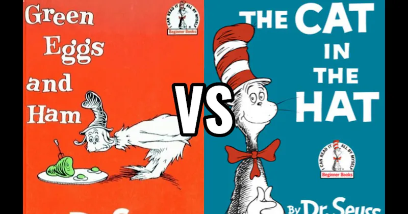 Green Eggs and Ham vs. The Cat in the Hat