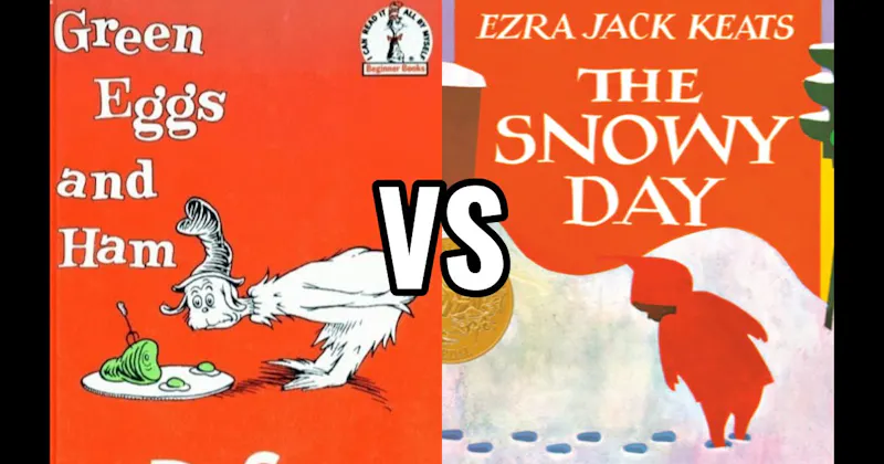 Green Eggs and Ham vs. The Snowy Day
