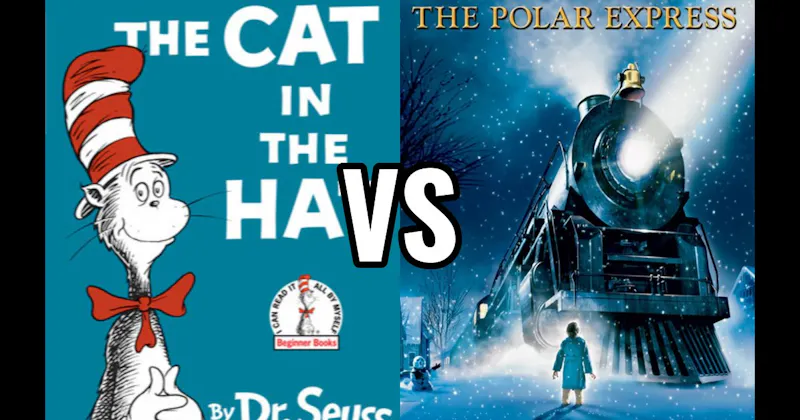 The Cat in the Hat vs. The Polar Express Book