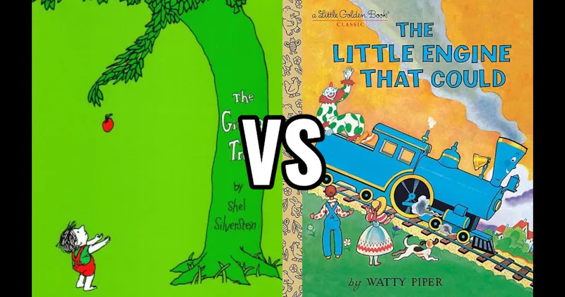 The Giving Tree vs. The Little Engine That Could