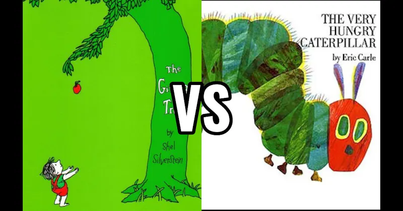 The Giving Tree vs. The Very Hungry Caterpillar