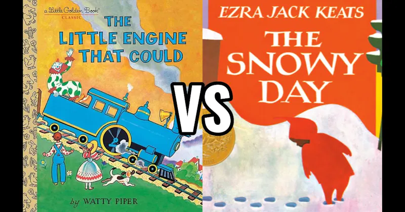 The Little Engine That Could vs. The Snowy Day