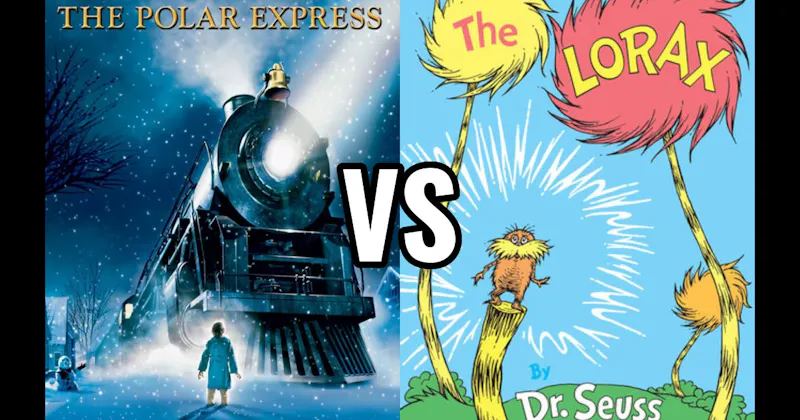 The Lorax vs. The Polar Express Book