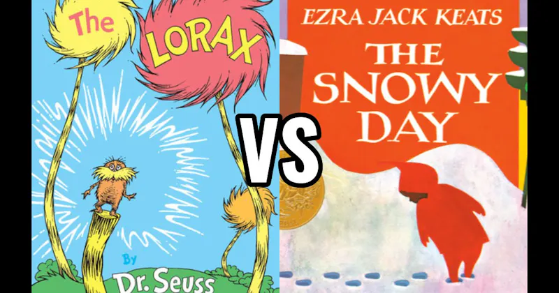 The Lorax vs. The Snowy Day