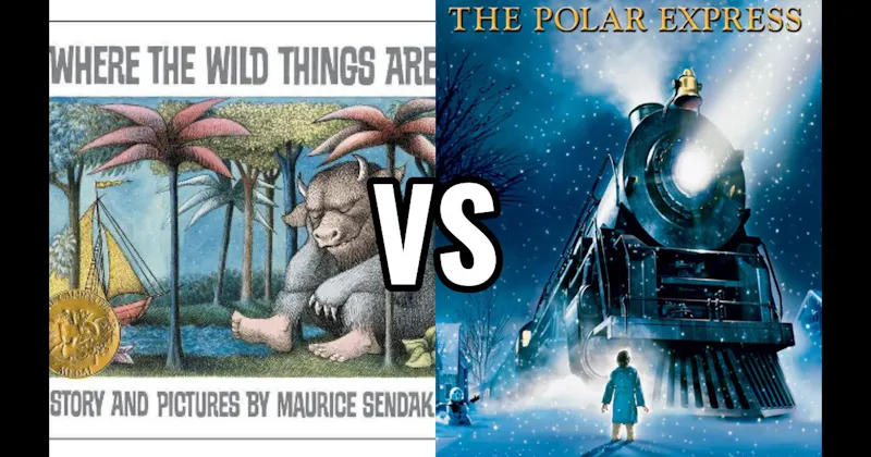 The Polar Express Book vs. Where the Wild Things Are