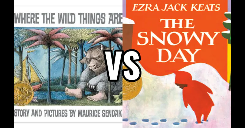The Snowy Day vs. Where the Wild Things Are