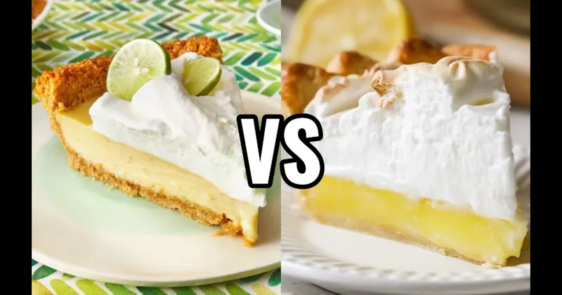 Key Lime Pie vs. Lemon Meringue Pie