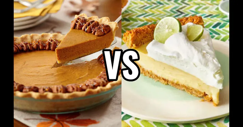 Key Lime Pie vs. Pumpkin Pie