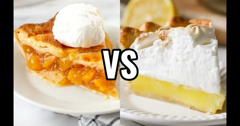 Lemon Meringue Pie vs. Peach Pie