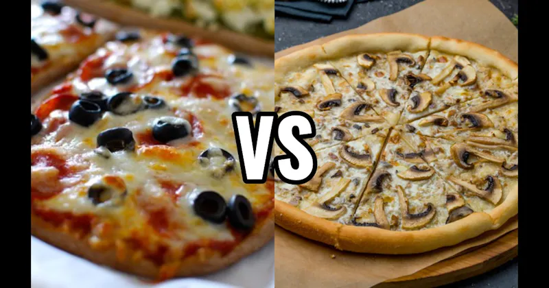 Black Olives vs. Mushrooms