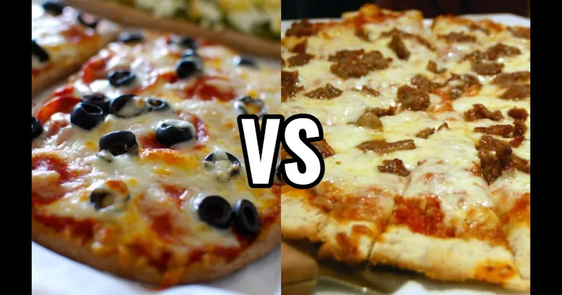 Black Olives vs. Sausage