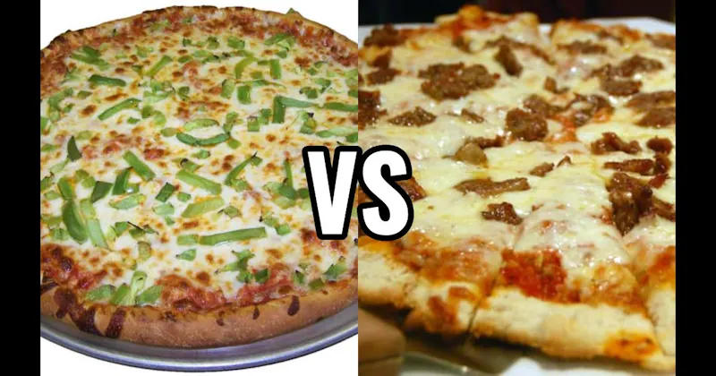 Green Peppers vs. Sausage