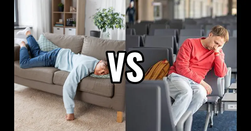Airport Gate Seat vs. Couch
