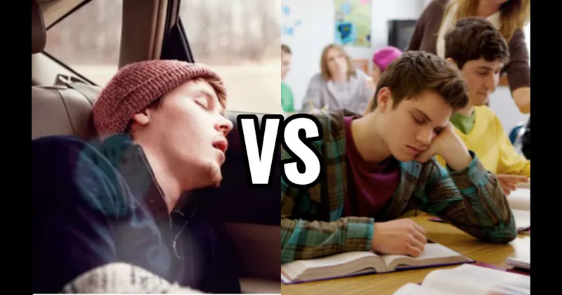 Backseat of a Car vs. In Class