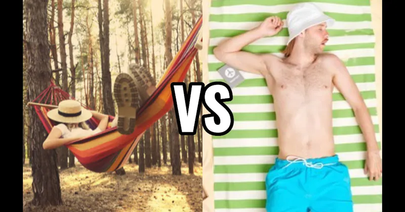 Beach Towel vs. Hammock