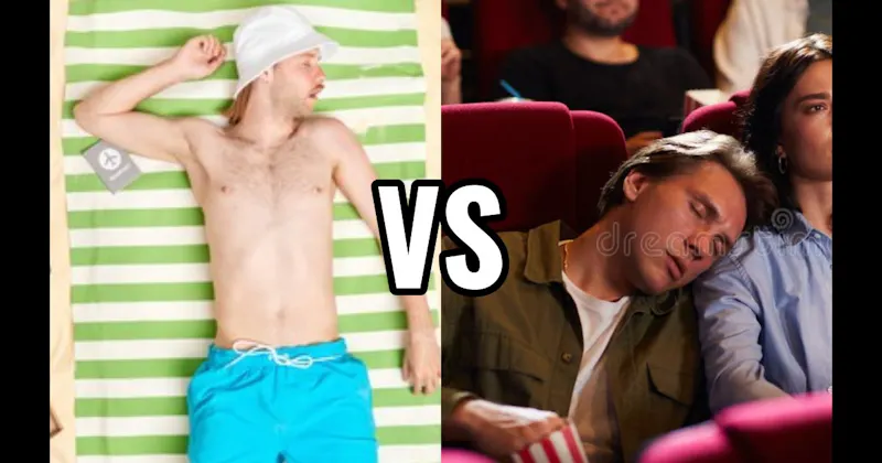 Beach Towel vs. Movie Theater