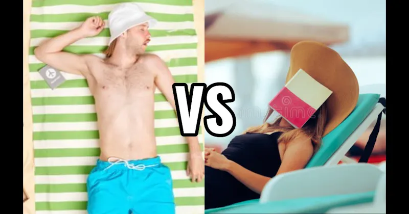 Beach Towel vs. Pool Lounge Chair