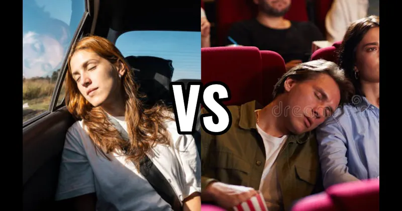 Car Passenger Seat vs. Movie Theater