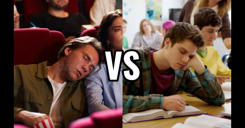 In Class vs. Movie Theater