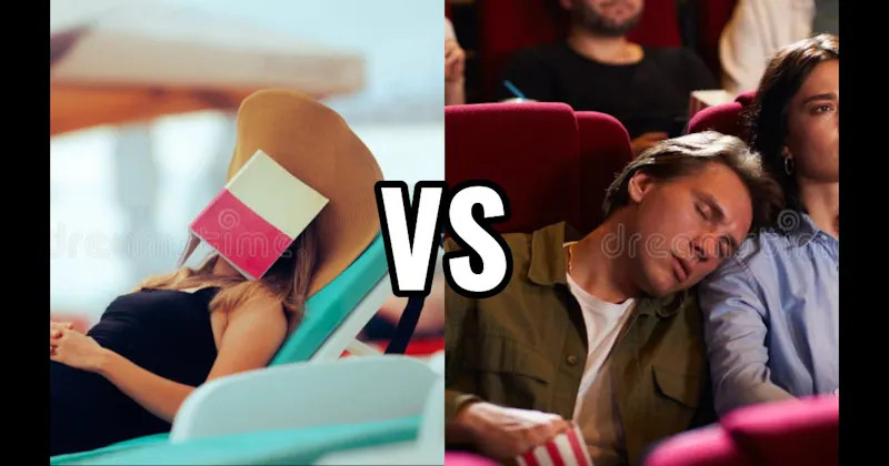 Movie Theater vs. Pool Lounge Chair