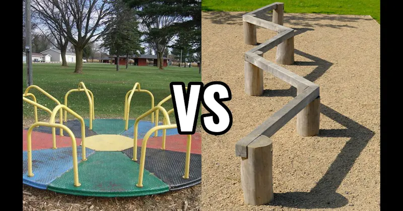 Balance Beam vs. Merry-Go-Round