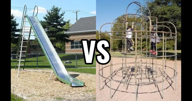 Jungle Gym vs. Metal Slide