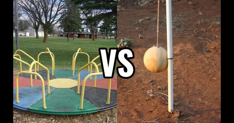 Merry-Go-Round vs. Tetherball