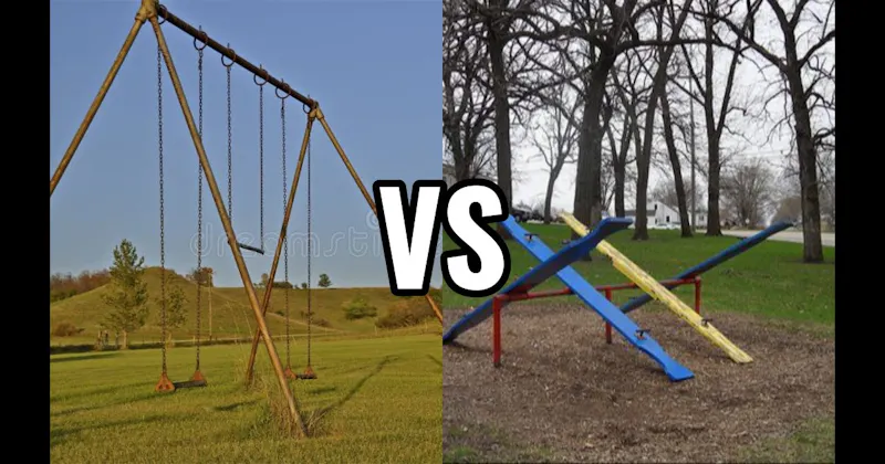Swing Set vs. Teeter-Totter