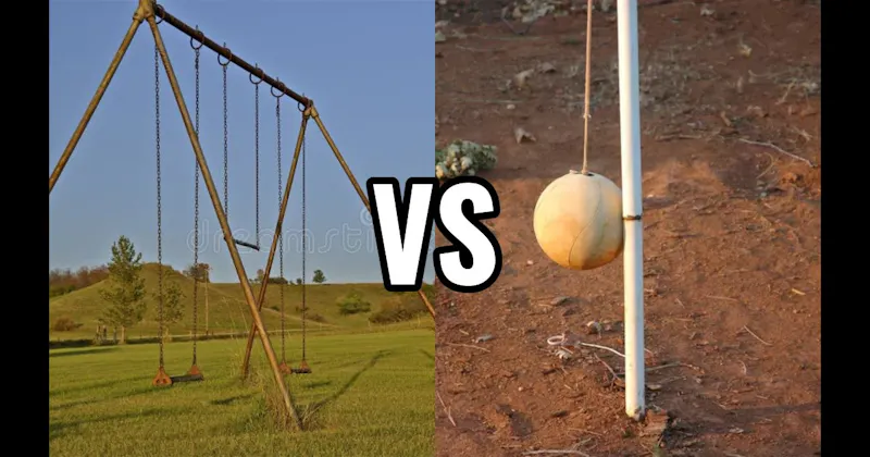 Swing Set vs. Tetherball