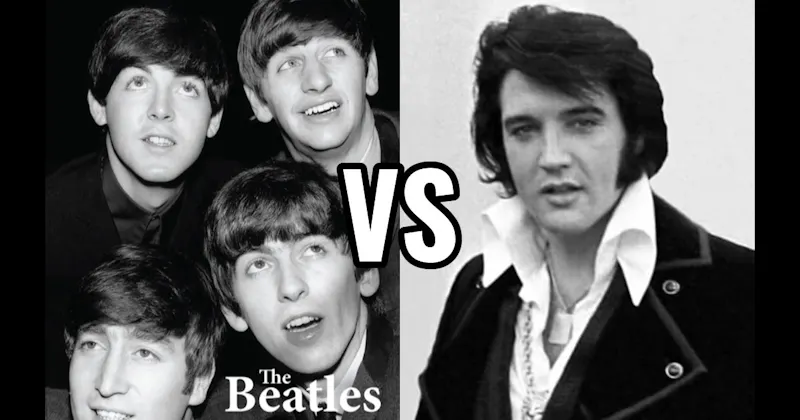 Elvis Presley vs. The Beatles