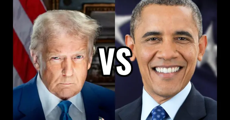 Barack Obama vs. Donald Trump