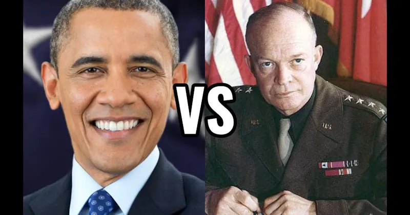 Barack Obama vs. Dwight D. Eisenhower