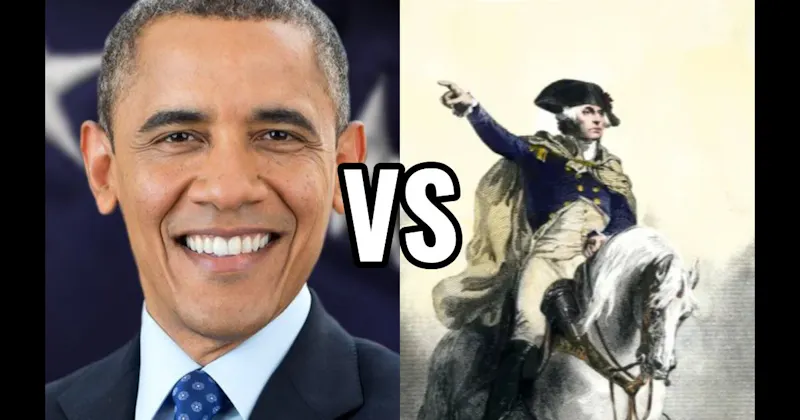 Barack Obama vs. George Washington