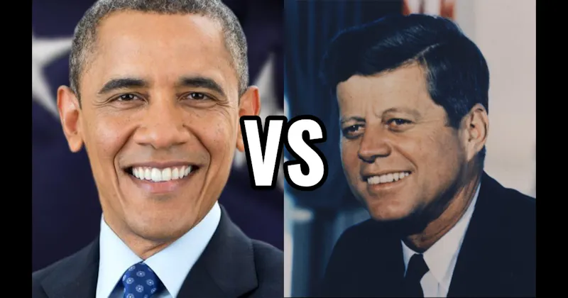 Barack Obama vs. John F. Kennedy