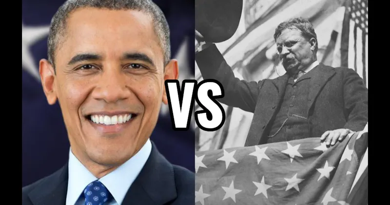 Barack Obama vs. Theodore Roosevelt