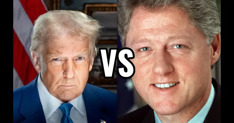Bill Clinton vs. Donald Trump