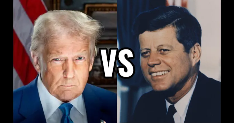 Donald Trump vs. John F. Kennedy