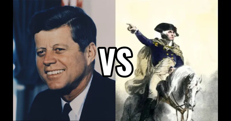 George Washington vs. John F. Kennedy