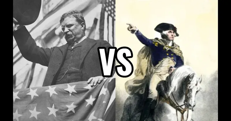 George Washington vs. Theodore Roosevelt