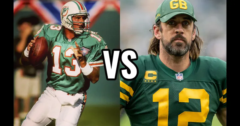 Aaron Rodgers vs. Dan Marino
