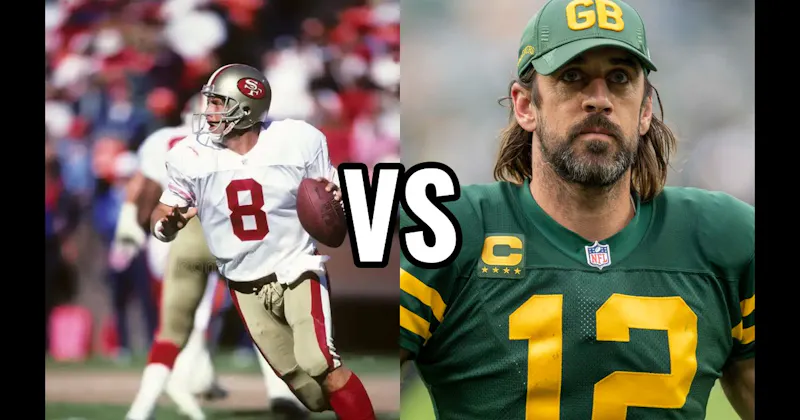 Aaron Rodgers vs. Steve Young
