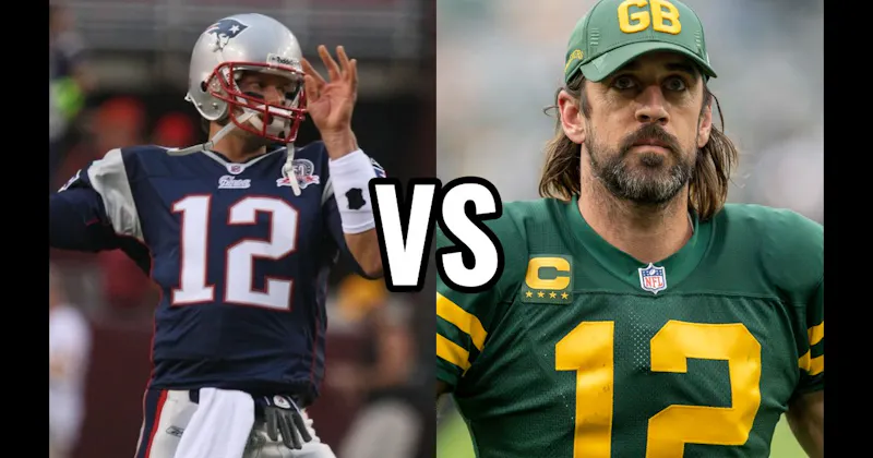 Aaron Rodgers vs. Tom Brady