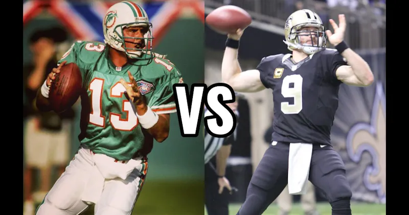 Dan Marino vs. Drew Brees