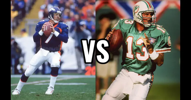 Dan Marino vs. John Elway